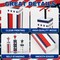 4th of July Decorations Set, Red White Blue Decor, Wooden Patriotic Memorial Day Tiered Tray Decor, Labor Day Decorations, Fourth of July Decoration for Home Office Table (Flag Printed)